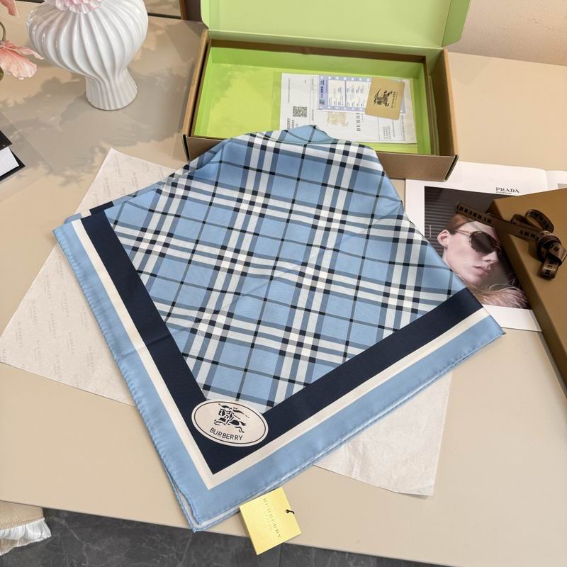 Burberry silk scarf 90X90cm E07 (16)