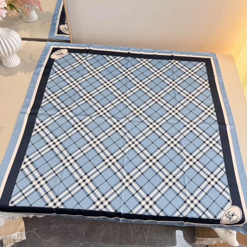 Burberry silk scarf 90X90cm E07 (17)