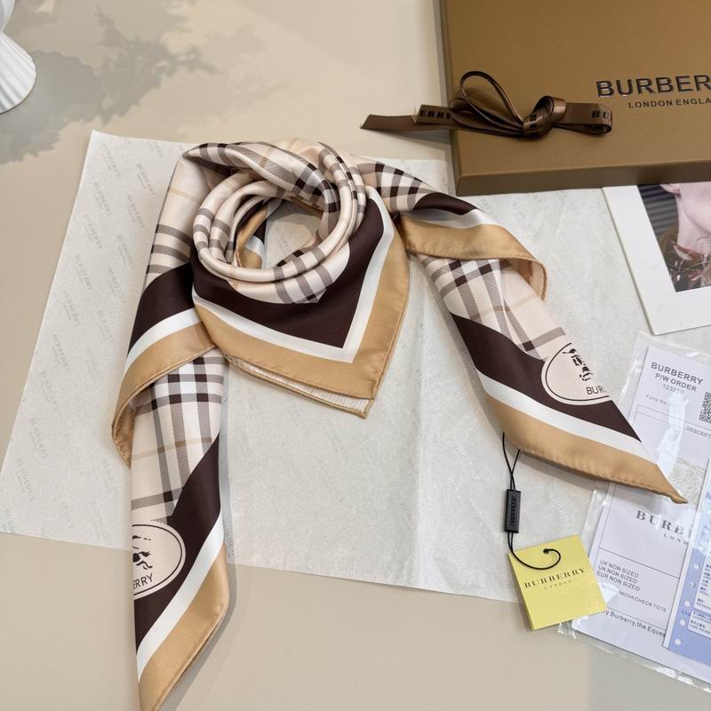 Burberry silk scarf 90X90cm E07 (21)