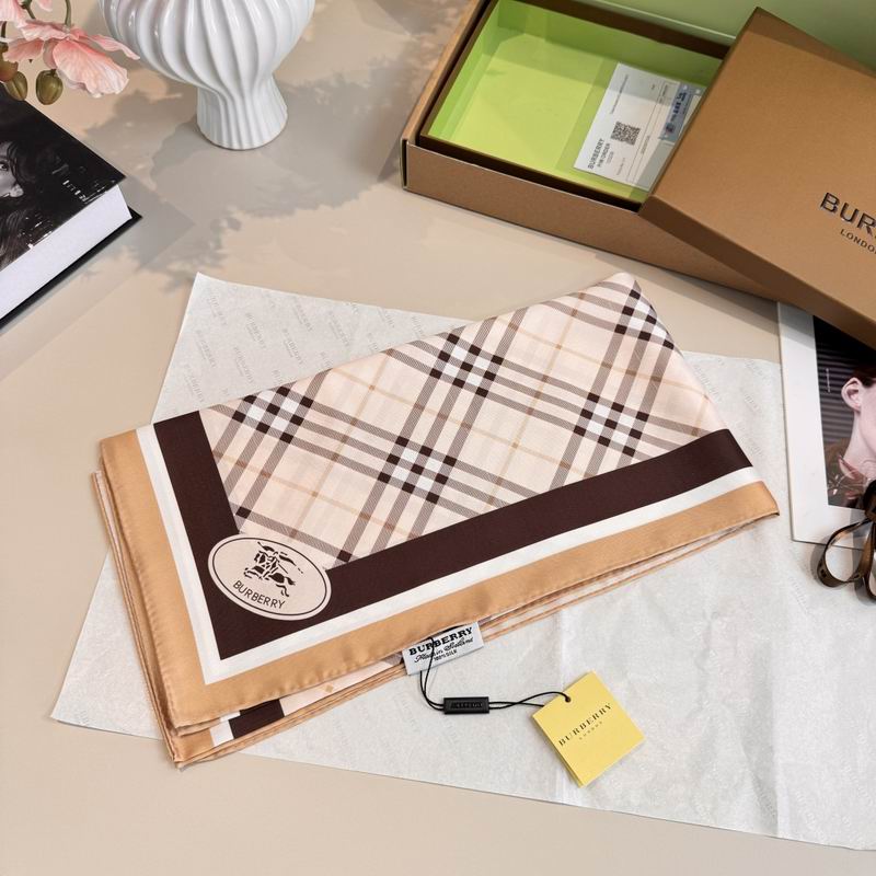 Burberry silk scarf 90X90cm E07 (24)