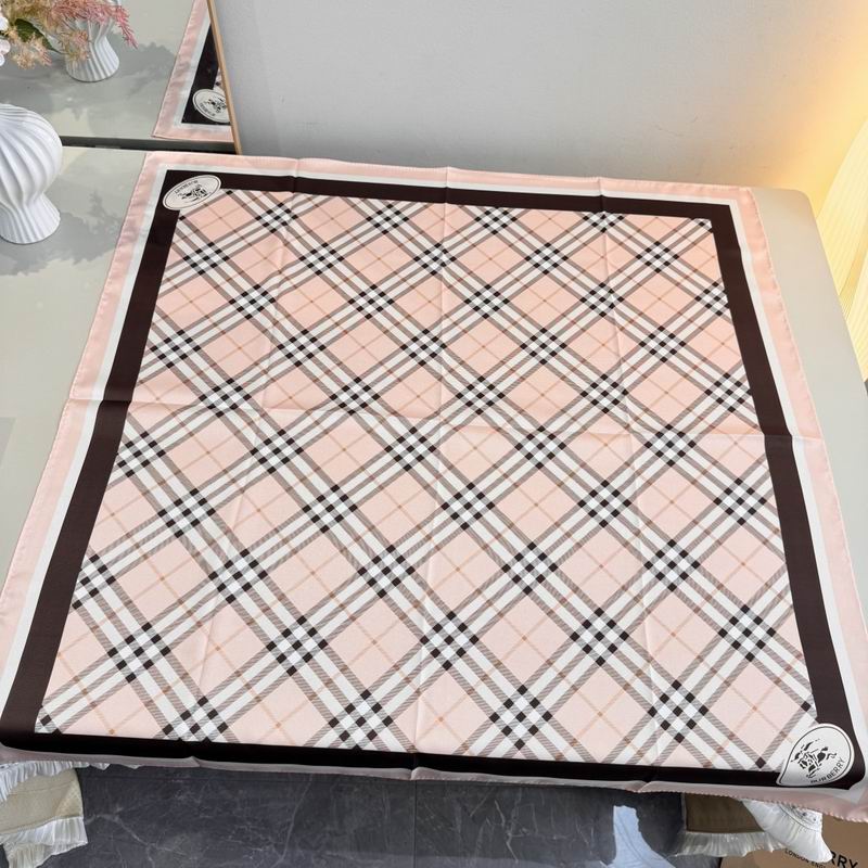 Burberry silk scarf 90X90cm E07 (35)