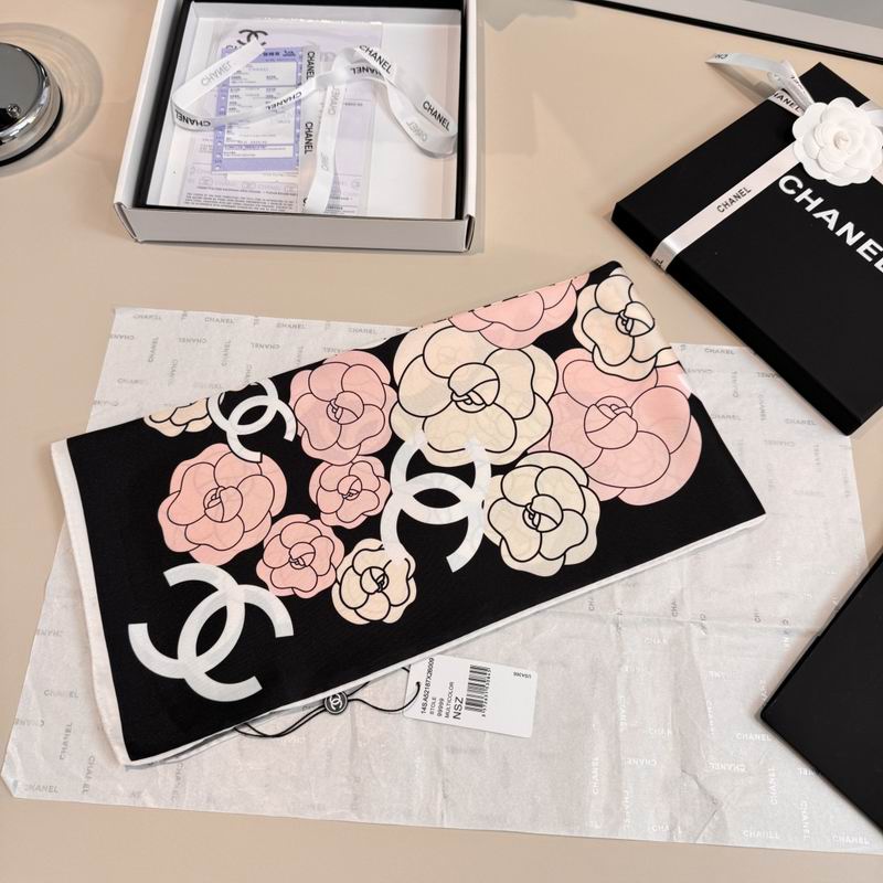 CHanel Silk Scarf 90X90cm E14 (7)