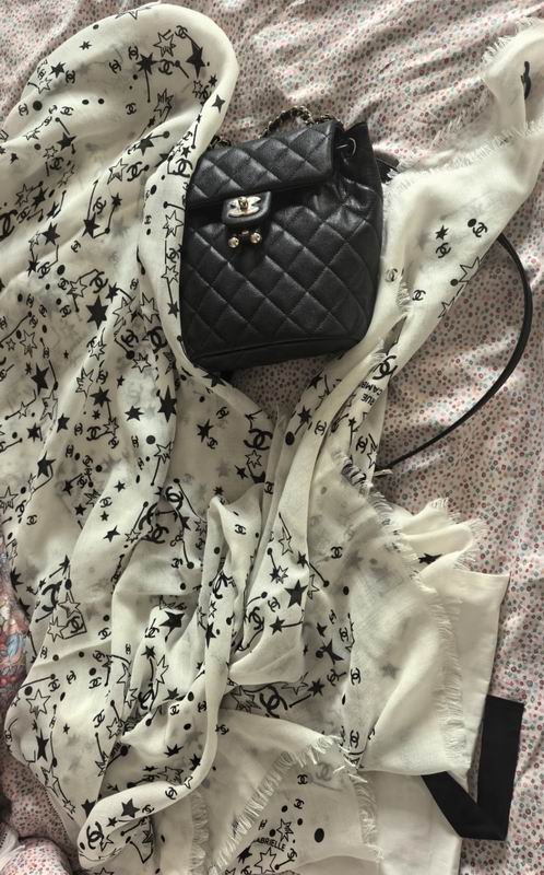 CHanel scarf 90X200cm 100%羊绒 E31 (1)