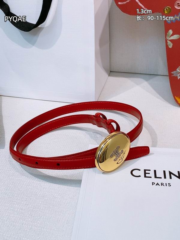 Celine belt 13mmX90-115cm 8L (38)