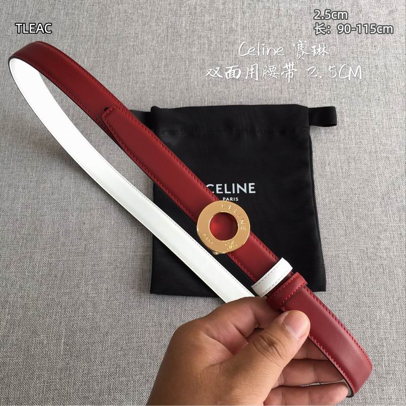Celine belt 25mmX90-115cm 8L (17)