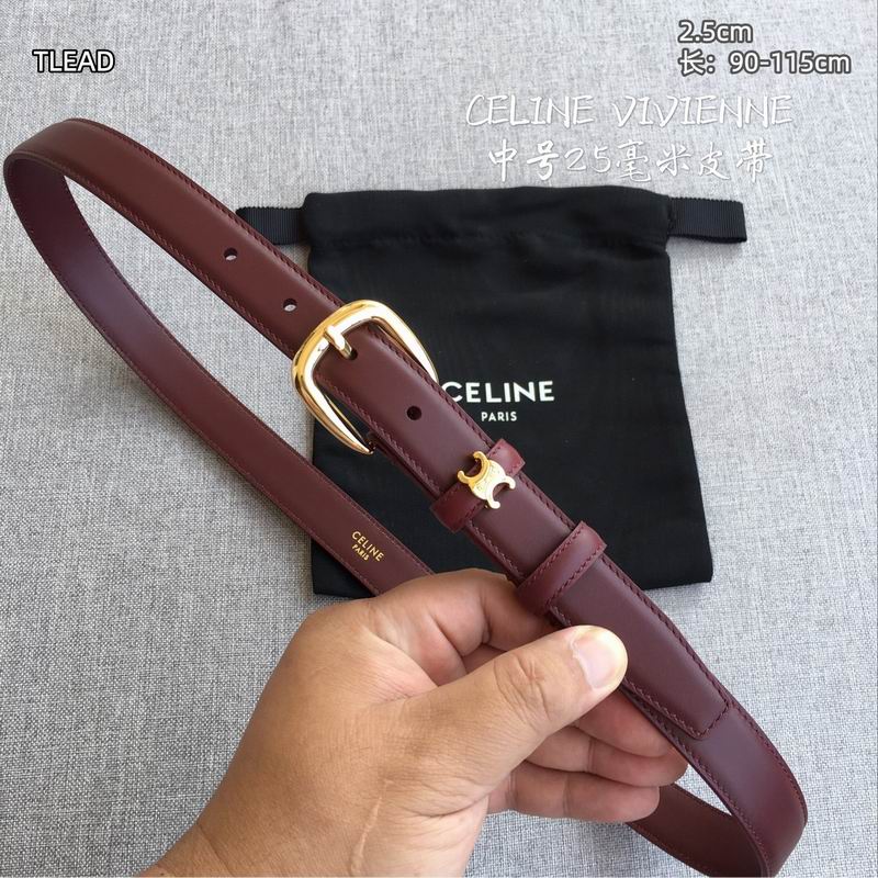 Celine belt 25mmX90-115cm 8L (21)