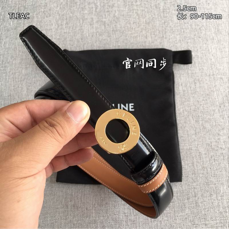 Celine belt 25mmX90-115cm 8L (8)
