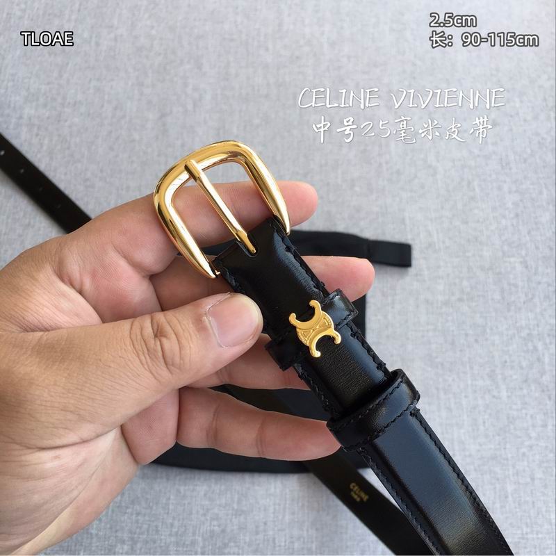 Celine belt 25mmX90-115cm 8L (8)