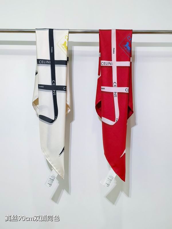 Celine silk scarf hm (10)
