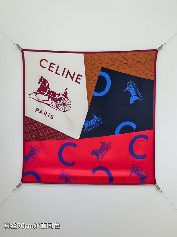 Celine silk scarf hm (36)