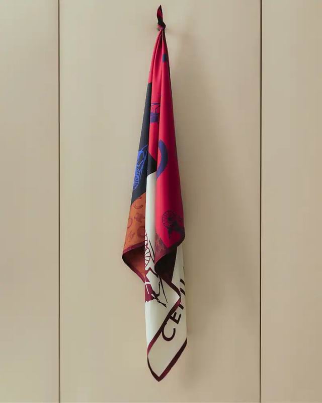 Celine silk scarf hm (38)