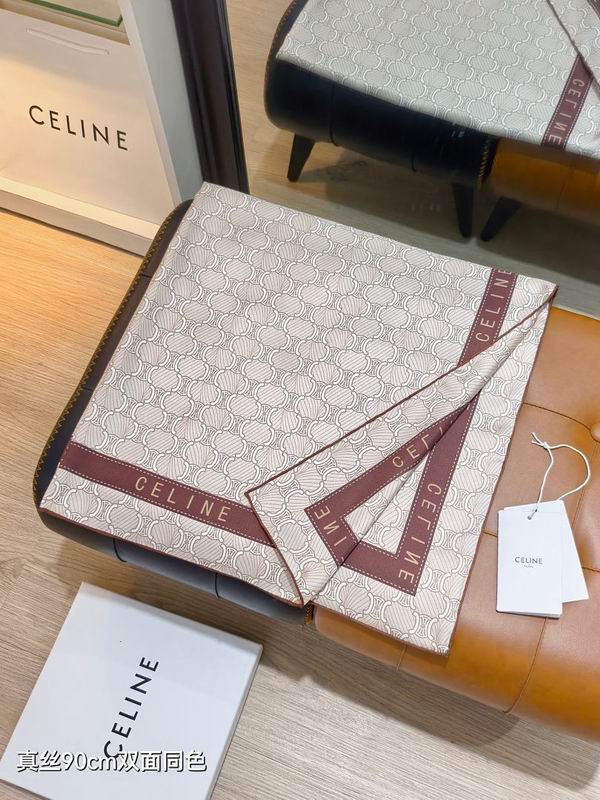 Celine silk scarf hm (43)