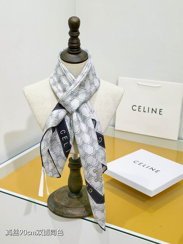 Celine silk scarf hm (47)