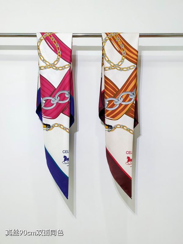 Celine silk scarf hm (5)