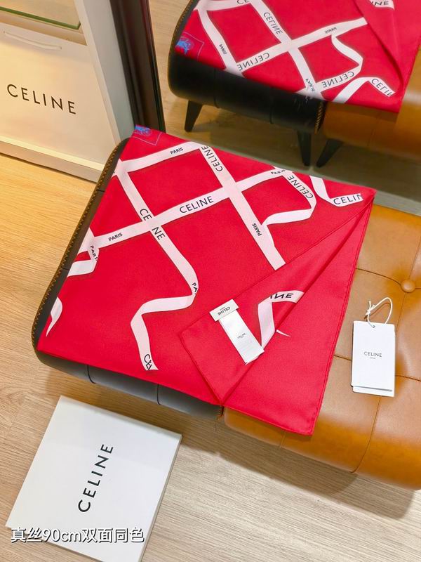 Celine silk scarf hm (9)