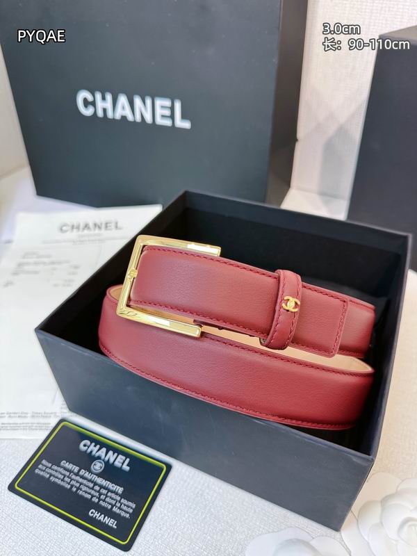 Chanel belt 30mmX90-110cm 8L (12)