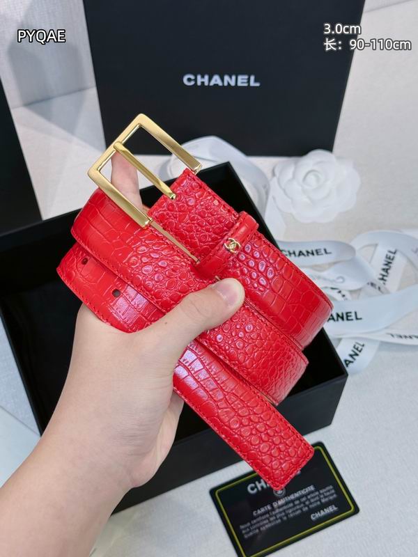 Chanel belt 30mmX90-110cm 8L (19)