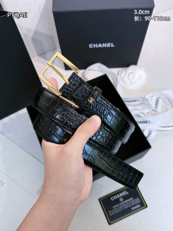 Chanel belt 30mmX90-110cm 8L (27)