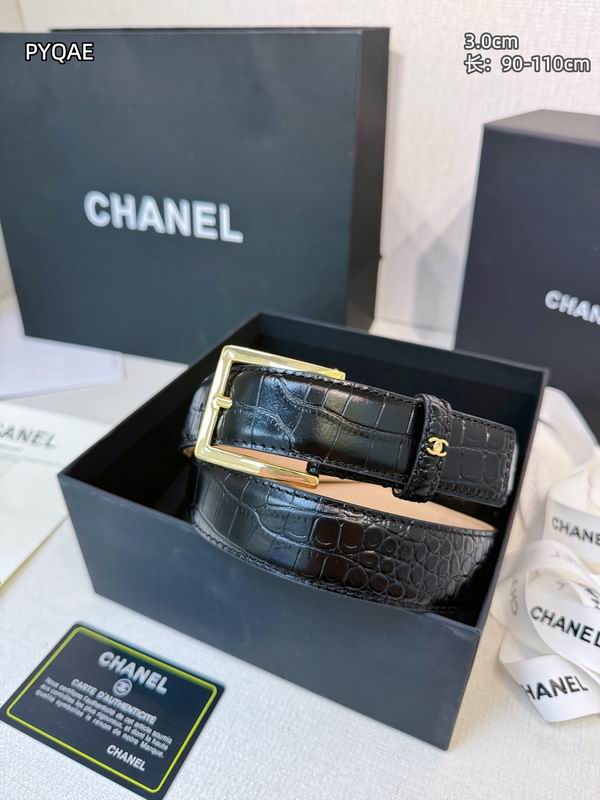 Chanel belt 30mmX90-110cm 8L (28)
