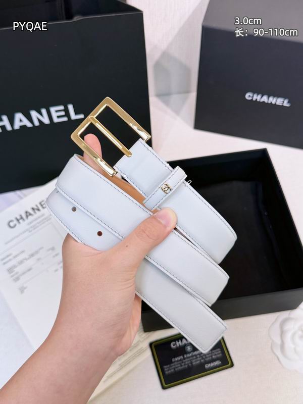 Chanel belt 30mmX90-110cm 8L (8)