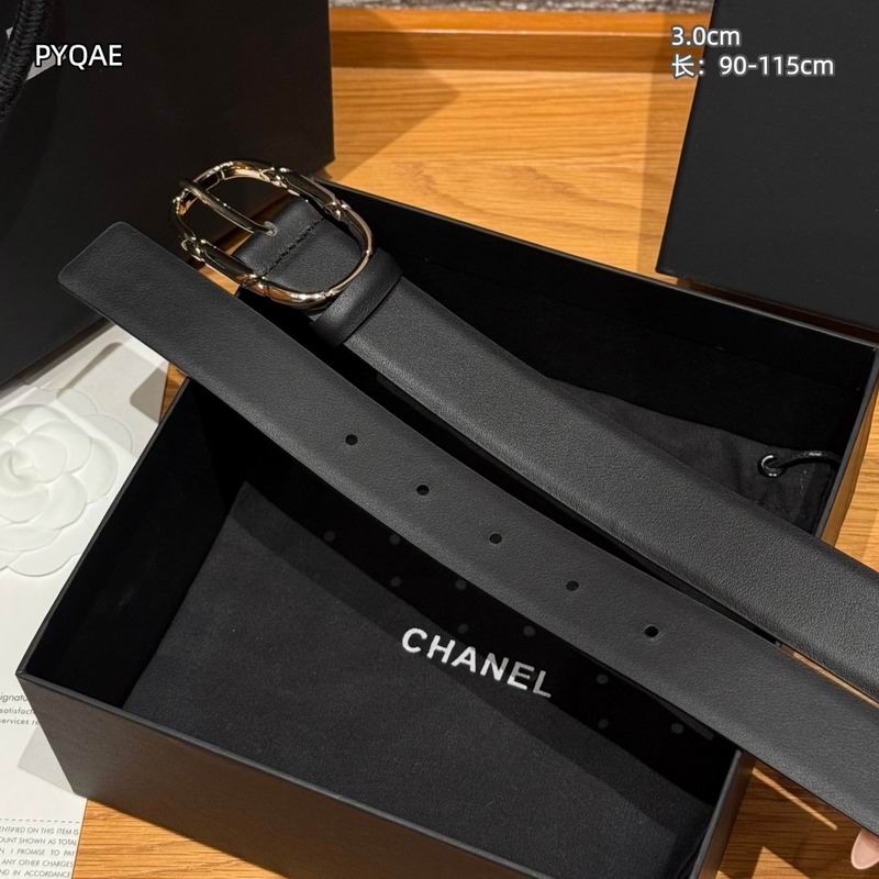 Chanel belt 30mmX90-115cm 8L (11)