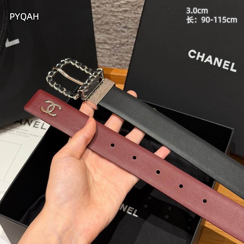 Chanel belt 30mmX90-115cm 8L (11)