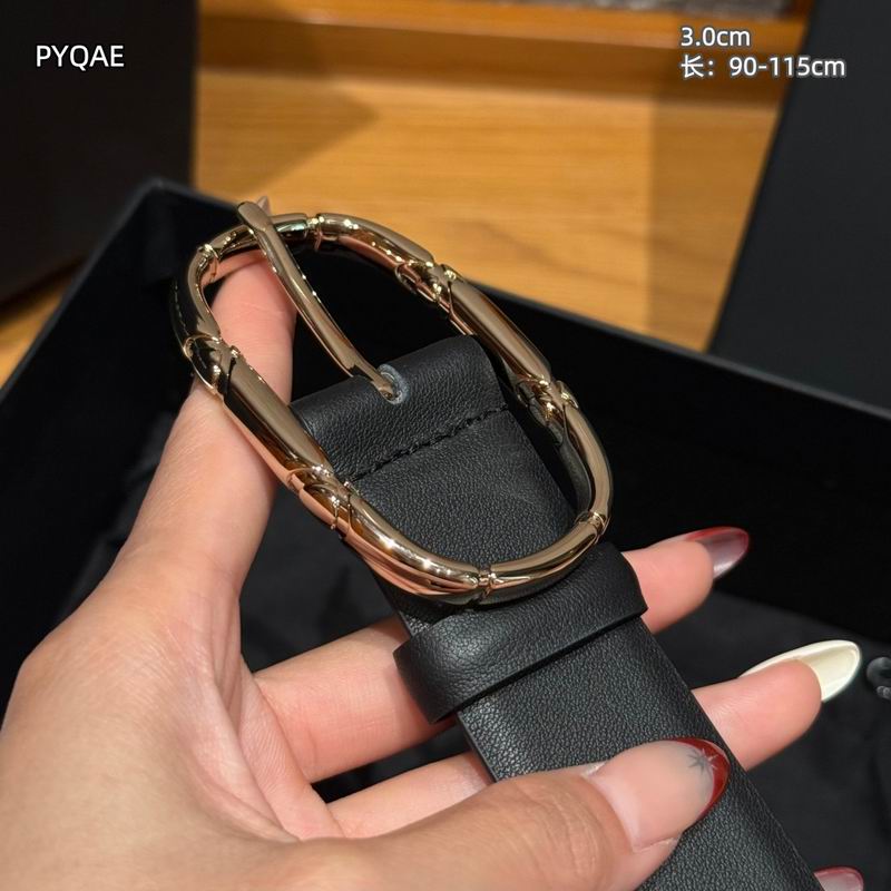 Chanel belt 30mmX90-115cm 8L (12)