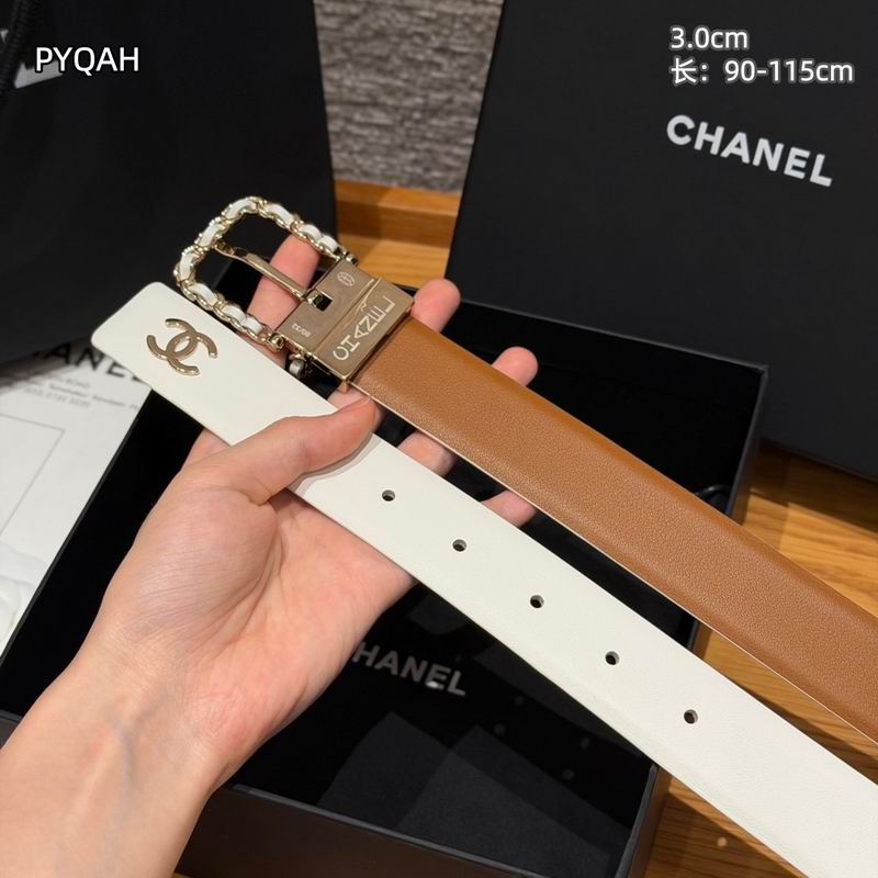 Chanel belt 30mmX90-115cm 8L (19)