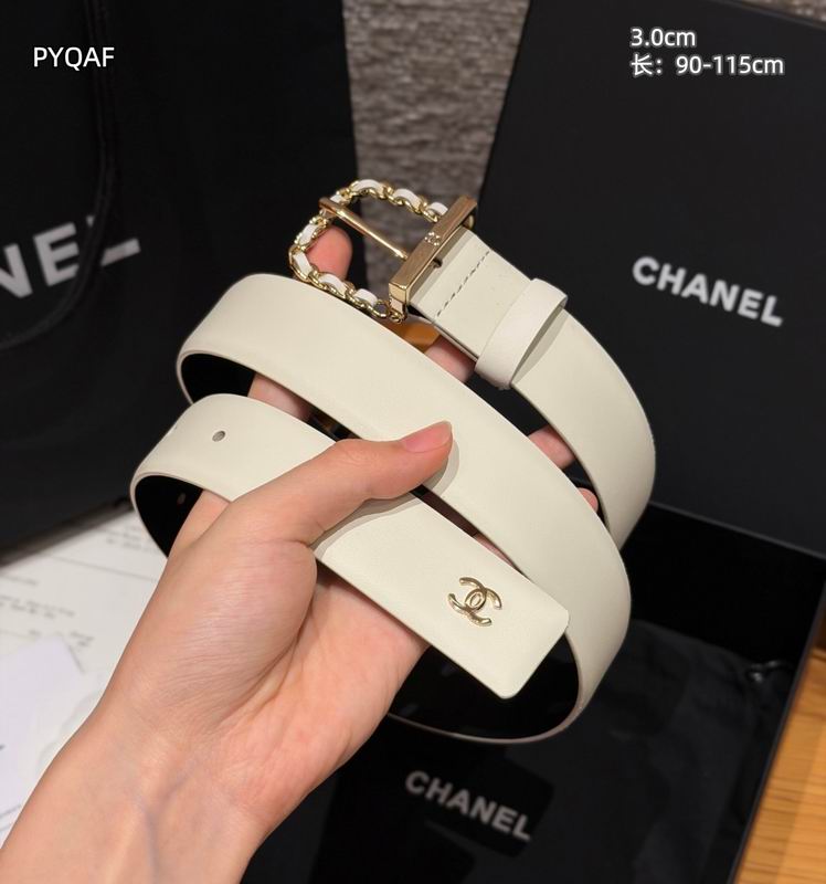 Chanel belt 30mmX90-115cm 8L (2)