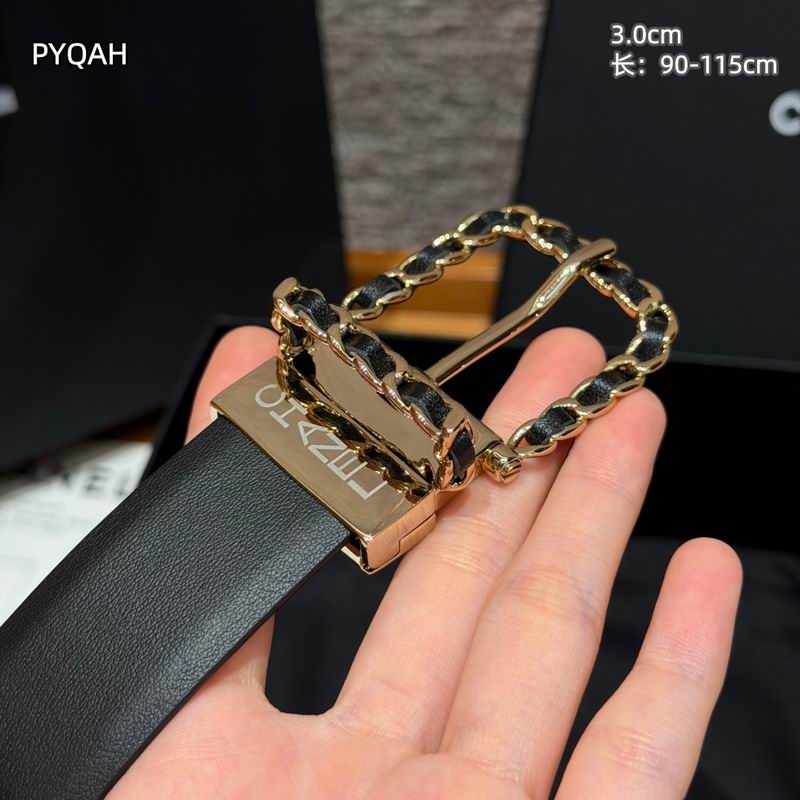 Chanel belt 30mmX90-115cm 8L (2)