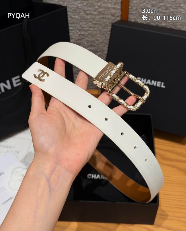 Chanel belt 30mmX90-115cm 8L (20)