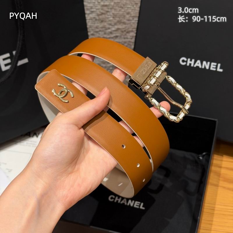 Chanel belt 30mmX90-115cm 8L (21)