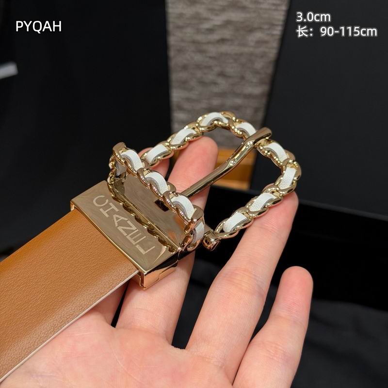 Chanel belt 30mmX90-115cm 8L (22)