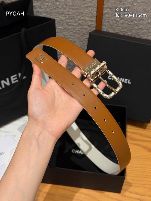 Chanel belt 30mmX90-115cm 8L (24)