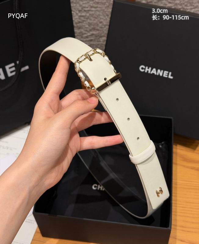 Chanel belt 30mmX90-115cm 8L (5)
