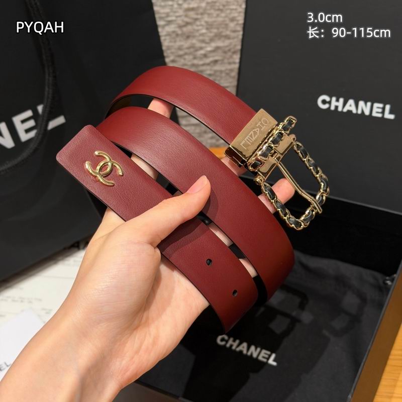 Chanel belt 30mmX90-115cm 8L (5)