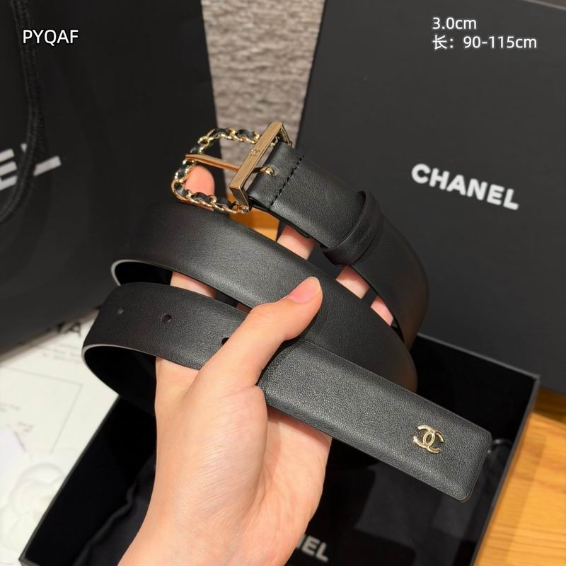 Chanel belt 30mmX90-115cm 8L (7)