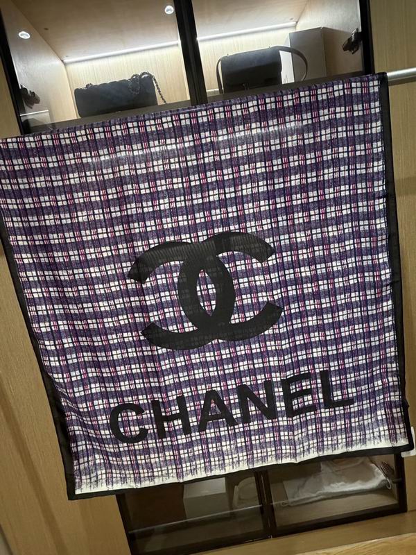 Chanel scarf 90-180cm E23 (5)