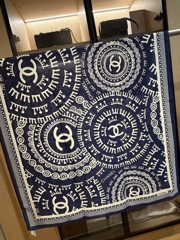 Chanel scarf 90-180cm E24 (3)