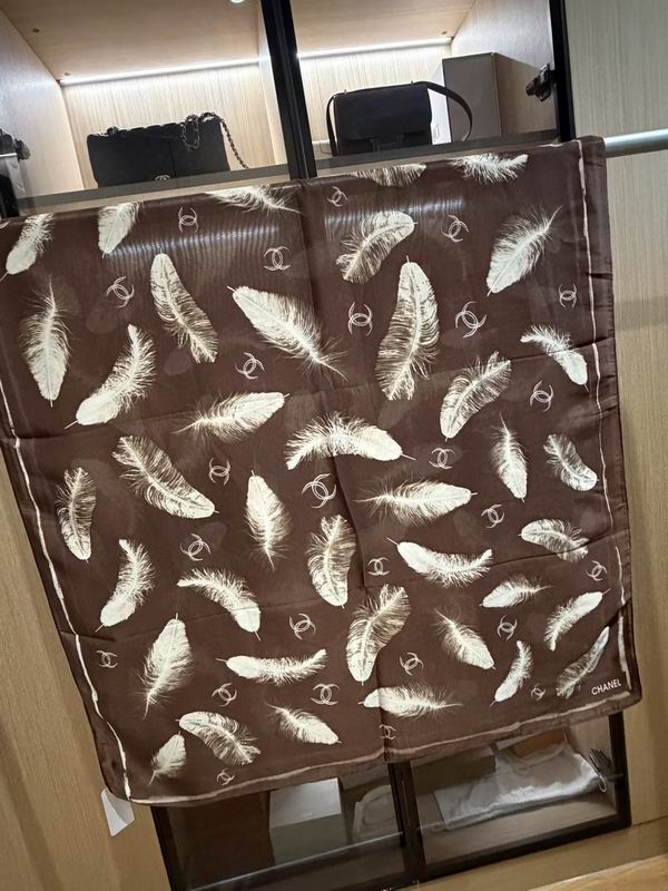 Chanel scarf 90-180cm E25 (3)