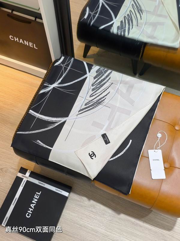 Chanel silk scarf hm (109)