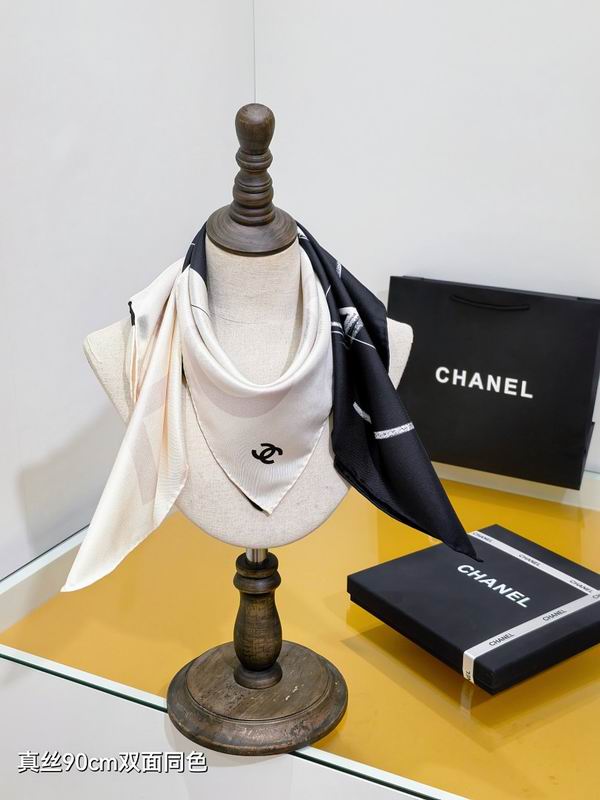 Chanel silk scarf hm (110)