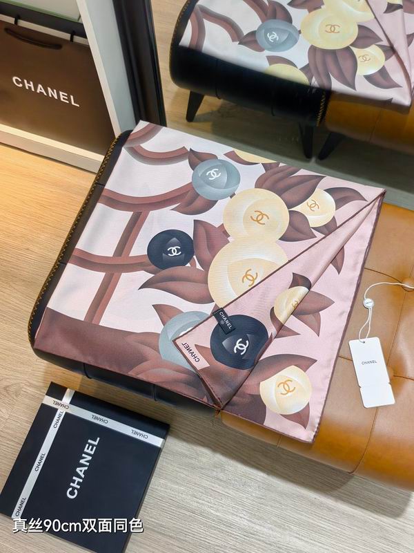 Chanel silk scarf hm (112)