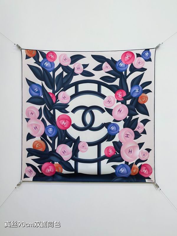 Chanel silk scarf hm (117)