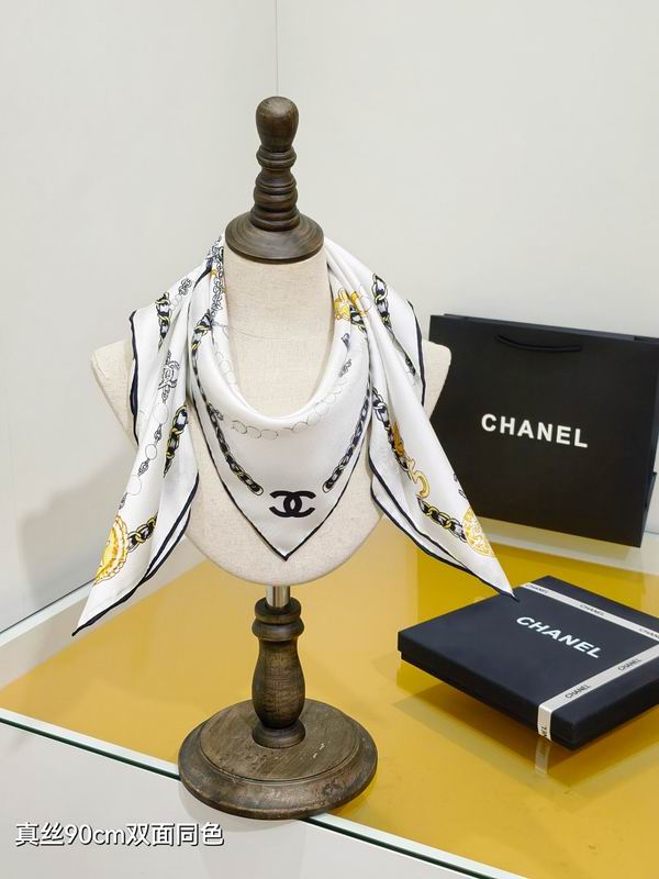 Chanel silk scarf hm (126)