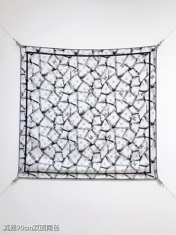 Chanel silk scarf hm (131)
