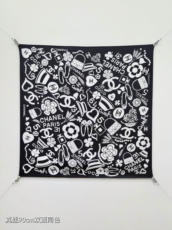 Chanel silk scarf hm (141)