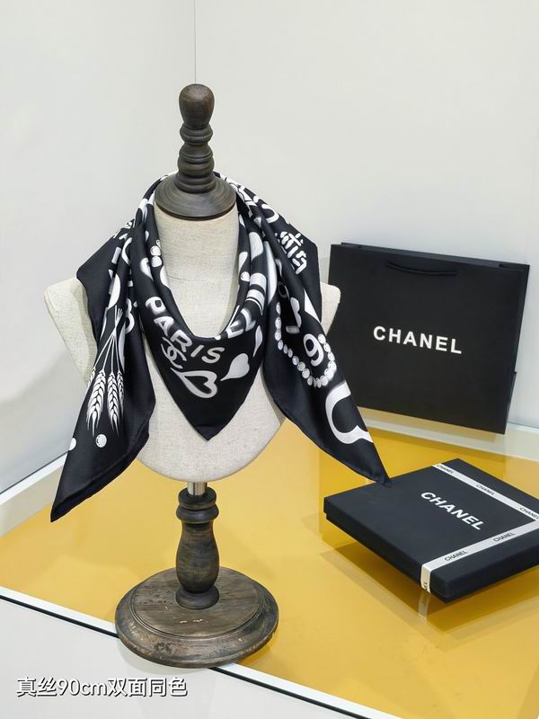 Chanel silk scarf hm (143)