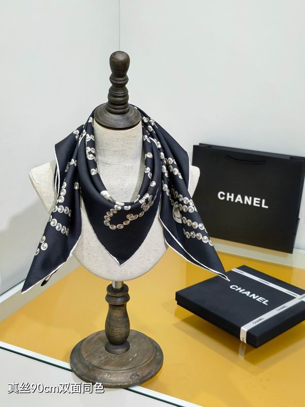 Chanel silk scarf hm (159)
