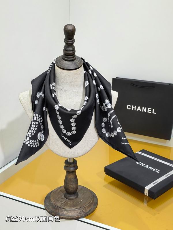 Chanel silk scarf hm (162)
